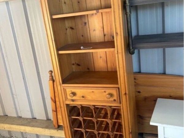 Pine book case /wine rack - Main image