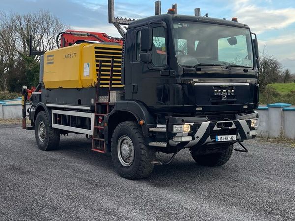 Rock Drill Pole Truck - Main image