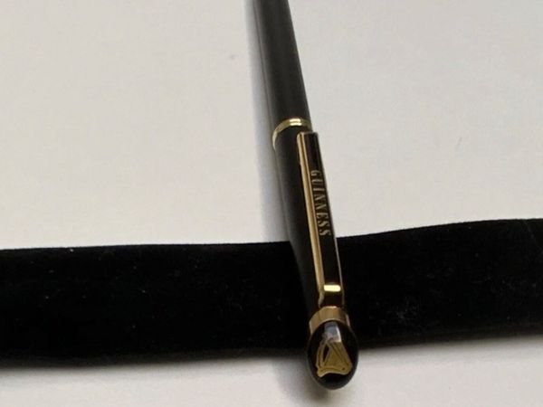 Guinness Black & Gold Metal Ballpoint Pen - Main image