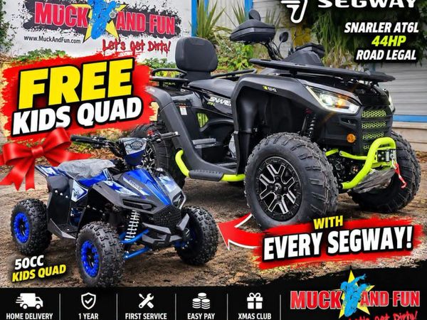 FREE Kids quad Helmet Delivery on SEGWAY Snarler - Main image