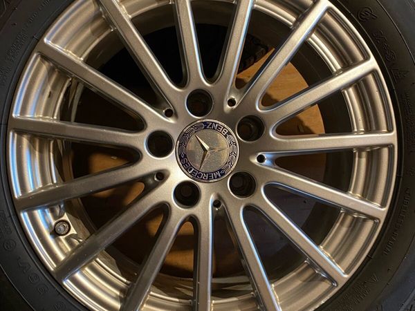 Genuine Mercedes C Class 16 Inch Alloy Wheels - Main image
