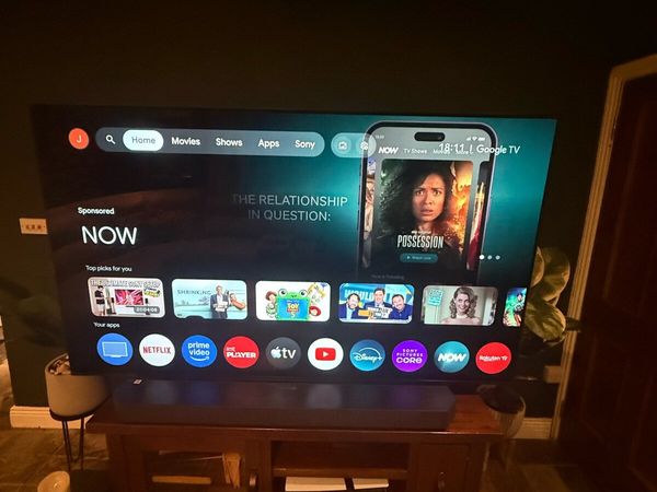 SONY OLED 77 inch A80j - Main image
