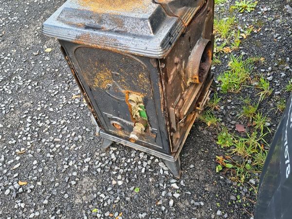 used stoves wood heater with backburner - Main image