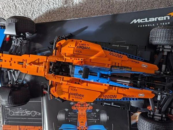 LEGO Technic McLaren MCL39 F1 Car (Set 42228) - Built & Displayed - Main image