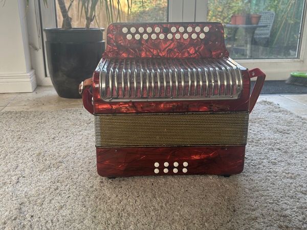 Button Accordion - Hohner Double Ray De Luxe B/C - Main image