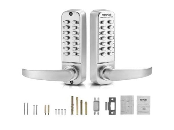 Mechanical Keyless Entry Door Lock, 14 Key Mechani - Main image