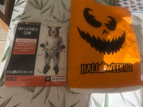Blow up cow Halloween costume - Main image