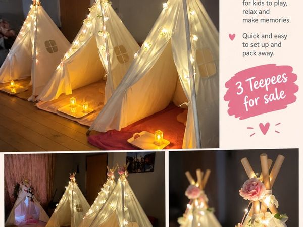 3 teepees for sale - Main image