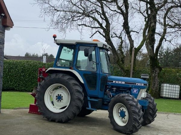 Tractor and log splitter for hire mid cork area - Main image