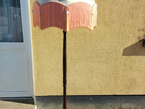 1940/50s  Mahogany Floor Lamp - Main image