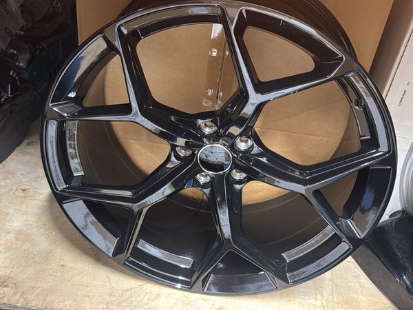 20” Audi a4 a5 a6 a7 black gloss 5x112 - Main image