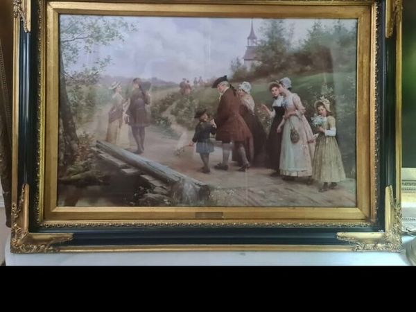 Large vintage picture - Main image