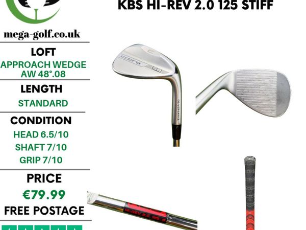Cobra Snakebite 2023 Wedge Aw 48°.08 / Stiff - Main image