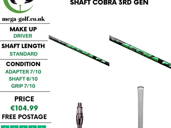 Accra FX 260 M4 Stiff Driver Shaft / Cobra 3rd Gen - Main image