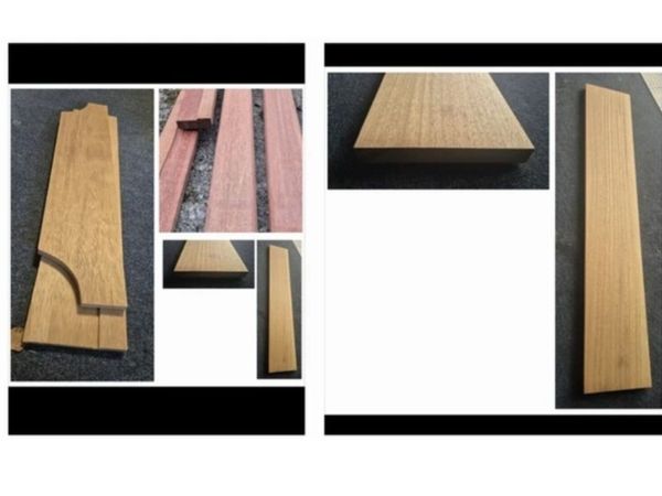 Teak lake boat Timbers - Main image
