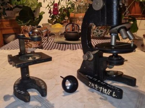 Vintage microscope - Medical Academy Gdansk - Main image