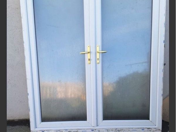 PVC French Double Doors - Main image