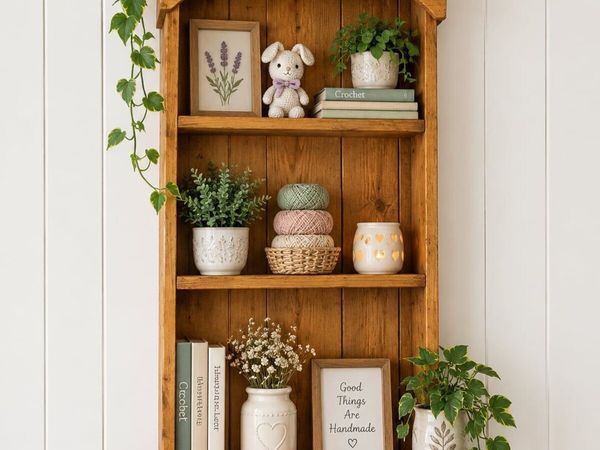 Country Style Shelved Display / Storage - Main image