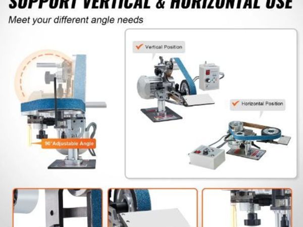 Belt Grinder Sander, 30 x 1-Inch Variable Speed - Main image