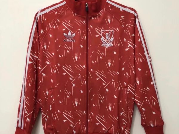 Liverpool Retro 91/92 Adidas Home Tracksuit Jacket - Main image