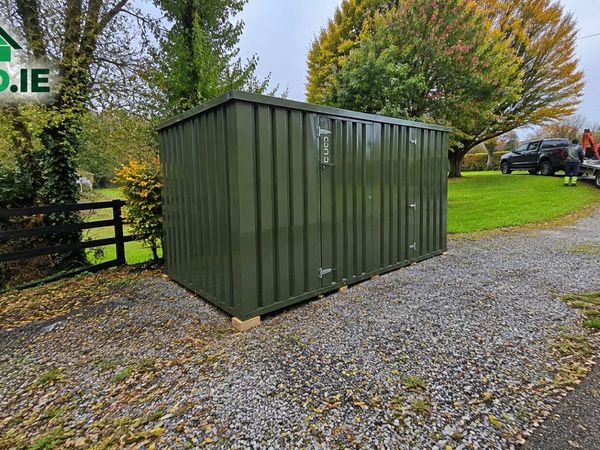 4m CUBE Steel Storage Shed – Weatherproof & Secure - Main image