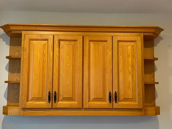 Kitchen pine wall unit - Main image
