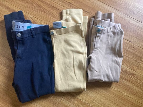 Shires Wessex kids jodphurs x 3 pairs - Main image