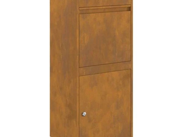 Parcel Drop Box Rusty 41 x 38 x 103 cm Weathering - Main image