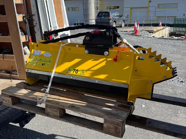 Clontrac Excavator Mulcher Head - Main image