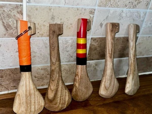 Hand made mini hurleys - Main image