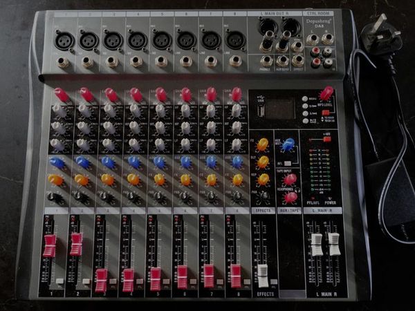 Depusheng DA8 Professional 8 Channel Mixing Console - Main image