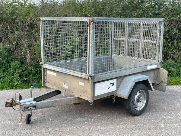 Cage trailer 4x6ft indispension trailer - Main image