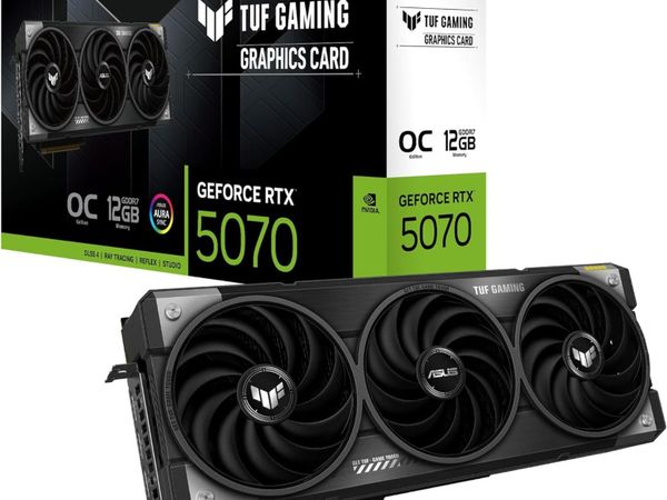 GeForce RTX 5070 12GB  TUF GAMING CARD - Main image