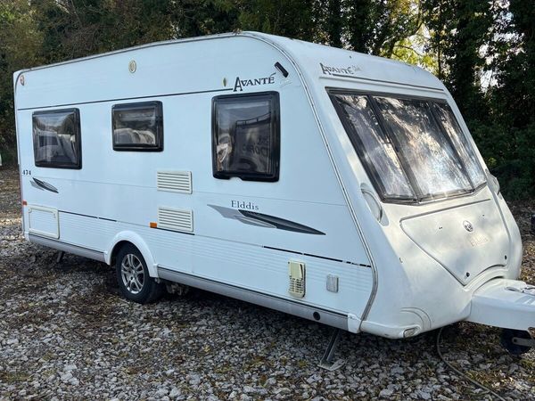Elddis avante fixed bed 2011 model - Main image