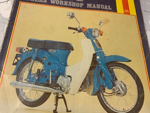 HondaC50,C70,C90 workshop Manual - Main image