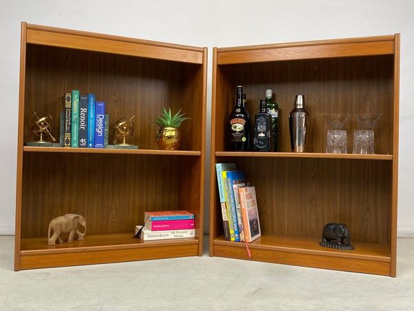 Rare Pair of Mid Century Danish Bookcases - Main image
