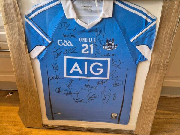 Dublin Gaa Official Jersey. Signed and Framed - Main image