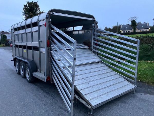 2021 Ifor Williams TA510 14ft Sheep Decks Trailer - Main image