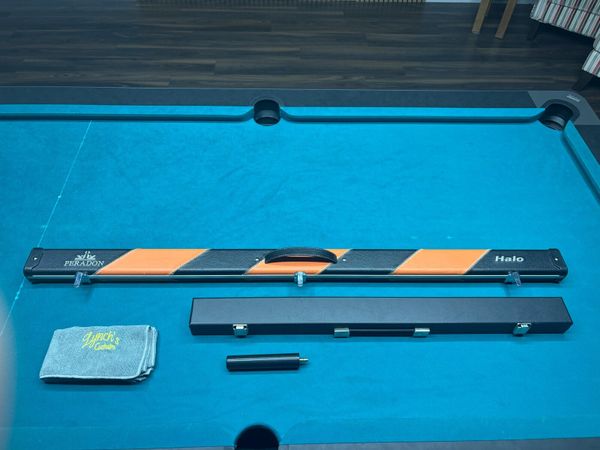 2 Pool Cases, Butt Extension & Cloth - Main image
