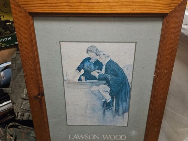 Picture Print Lawson Wood Practising at the Bar - Main image