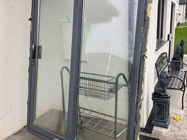 ✳️ PVC Antracite Grey Sliding Patio Doors X7 - Main image