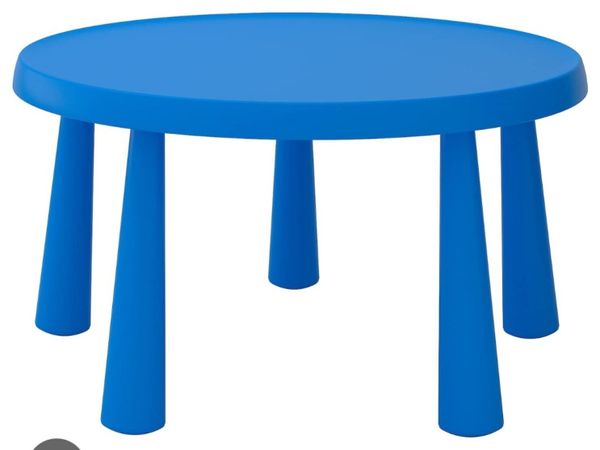 Childrens blue IKEA table - Main image