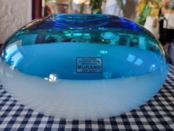 Two-tone large Murano glass bowl - Main image
