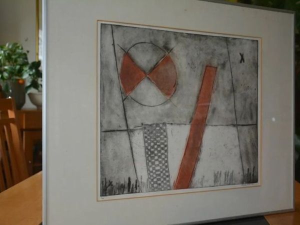 Modern drypoint etchings by Marjan Smit. - Main image