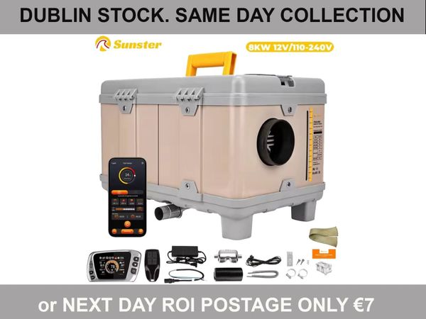 Toolbox style Diesel Kerosene Heater +Power Supply - Main image