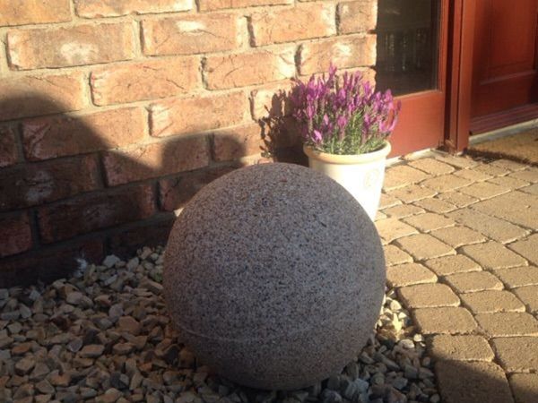 Reconstituted granite Decorative ball / Pier cap - Main image