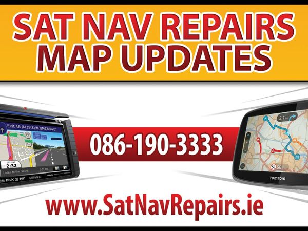 SAT NAV  MAP UPDATES  - REPAIRS  - SALES - Main image