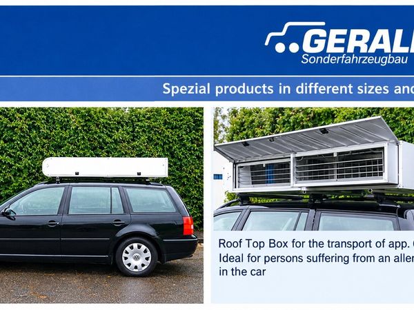 Racing Pigeons Roof Box And Crates - Main image