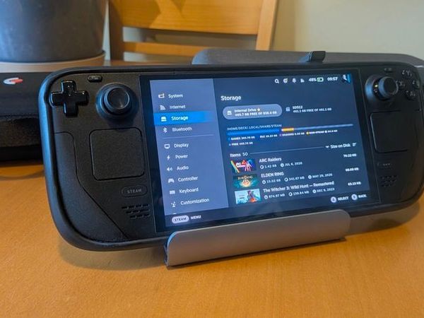 Steam Deck OLED 1T + 512Gb  + dock + cases - mint condition - Main image