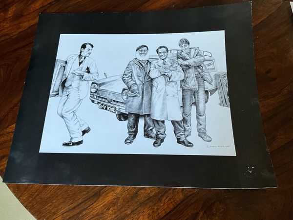 ‘Only Fools & Horses Pencil Print by J. Robert’s - Main image